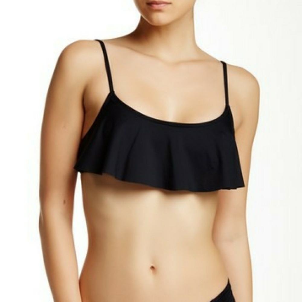 The Bikini Lab Hanky Flounce Bikini Top NORDSTROM - Picture 1 of 7